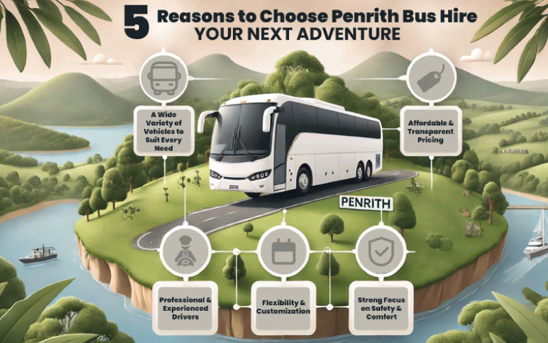 5 Reasons to Choose Penrith Bus Hire for Your Next Adventure